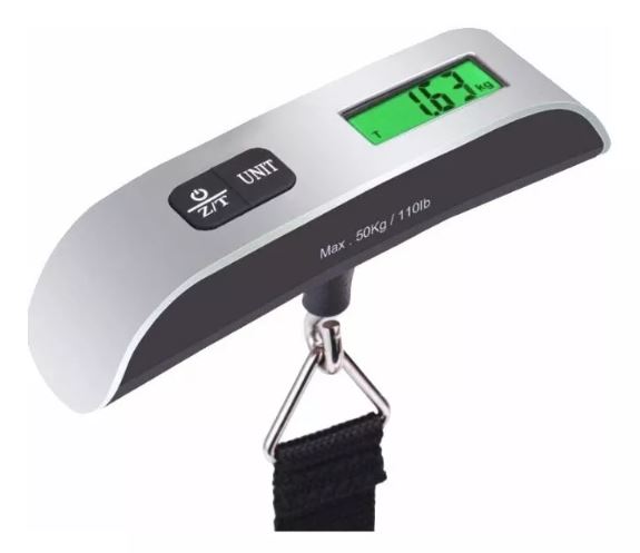 Pesa Digital para Maletas de Equipaje hasta 50kg | Viaje Seguro