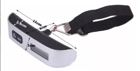 Pesa Digital para Maletas de Equipaje hasta 50kg | Viaje Seguro