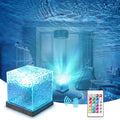 Lámpara proyector aurora boreal 16 colores con control remoto