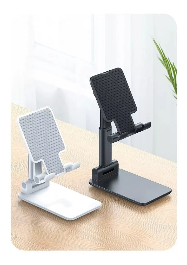 Soporte ajustable plegable para teléfono y tablet