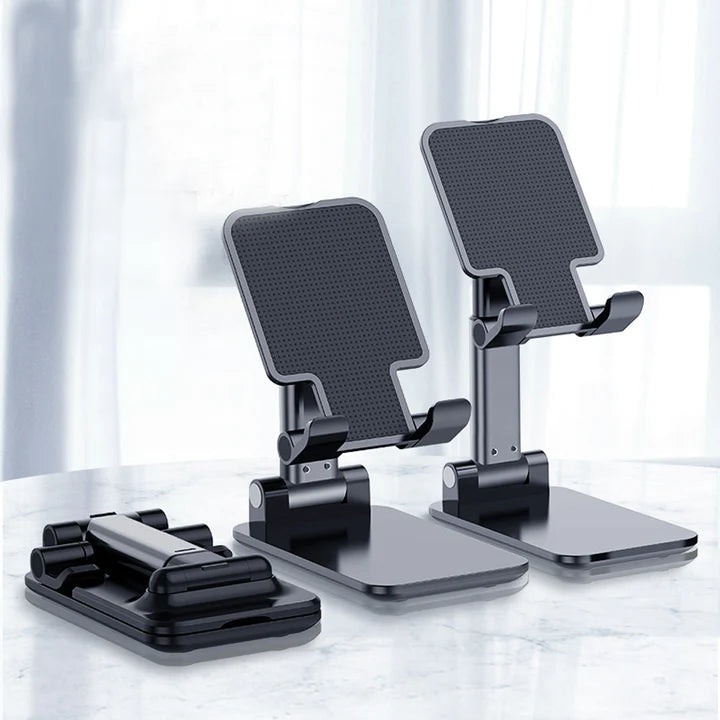 Soporte ajustable plegable para teléfono y tablet