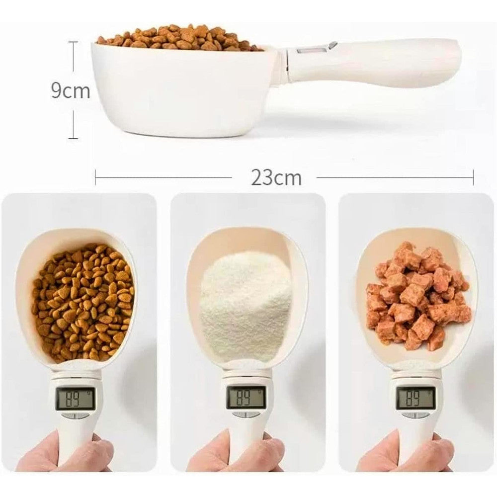 Cuchara Dosificadora Digital para Alimentos de Mascotas | 800g