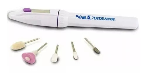 Máquina Portátil de Uñas y Pedicura Profesional