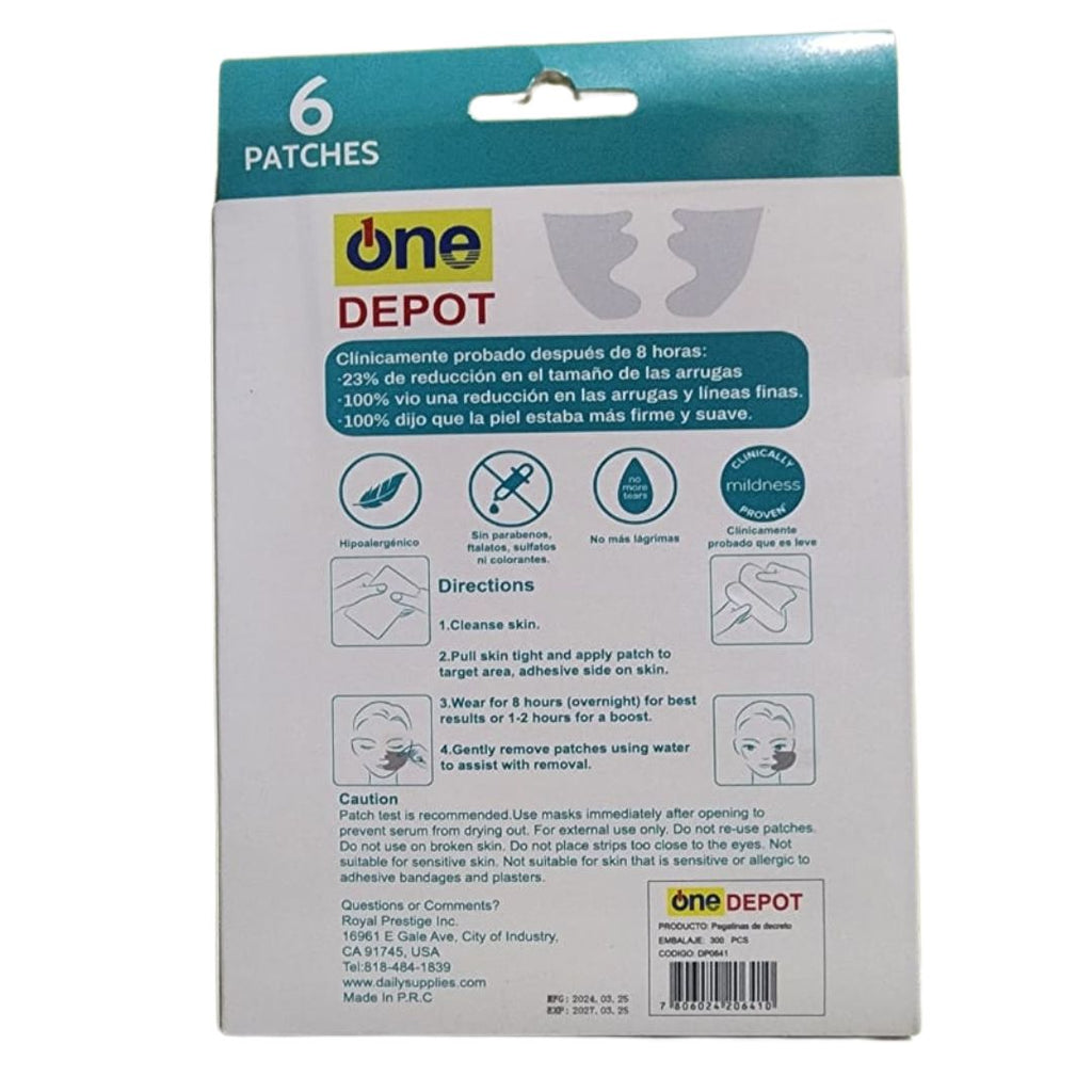 Parche Colageno Gel Mejilla 6 Parches