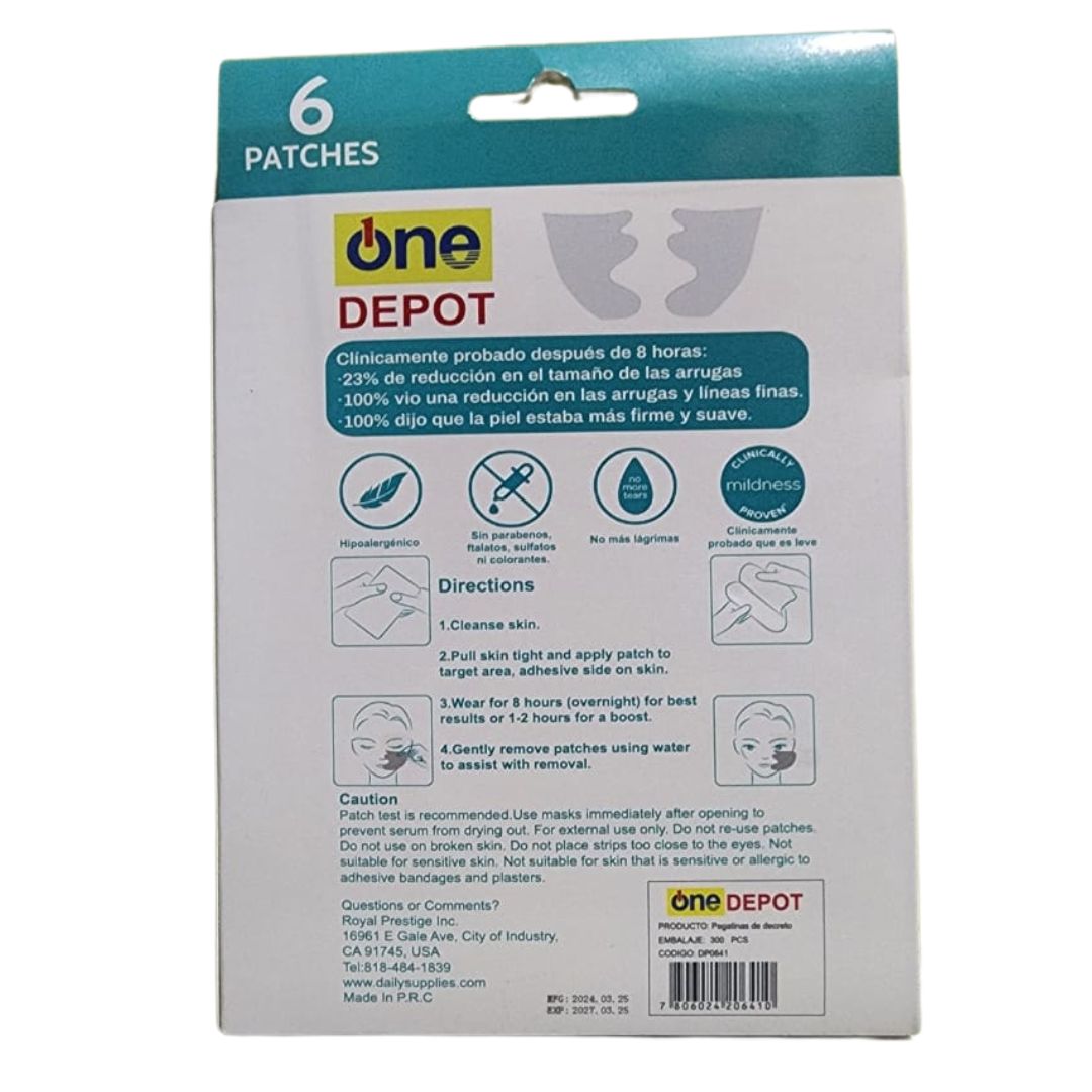 Parche Colageno Gel Mejilla 6 Parches