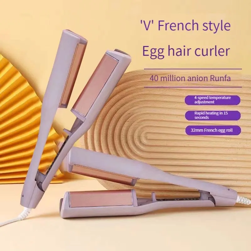 Rizador cerámico iónico menos frizz cabello brillante