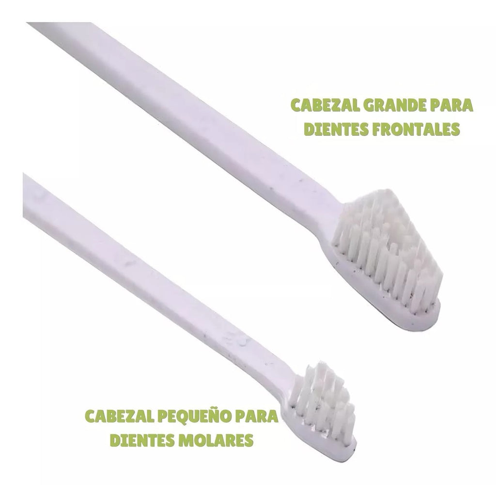 Set cuidado dental para perros sabor carne Bio Line