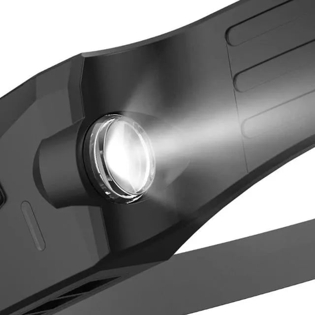Linterna cintillo recargable — resistente al agua IPX4
