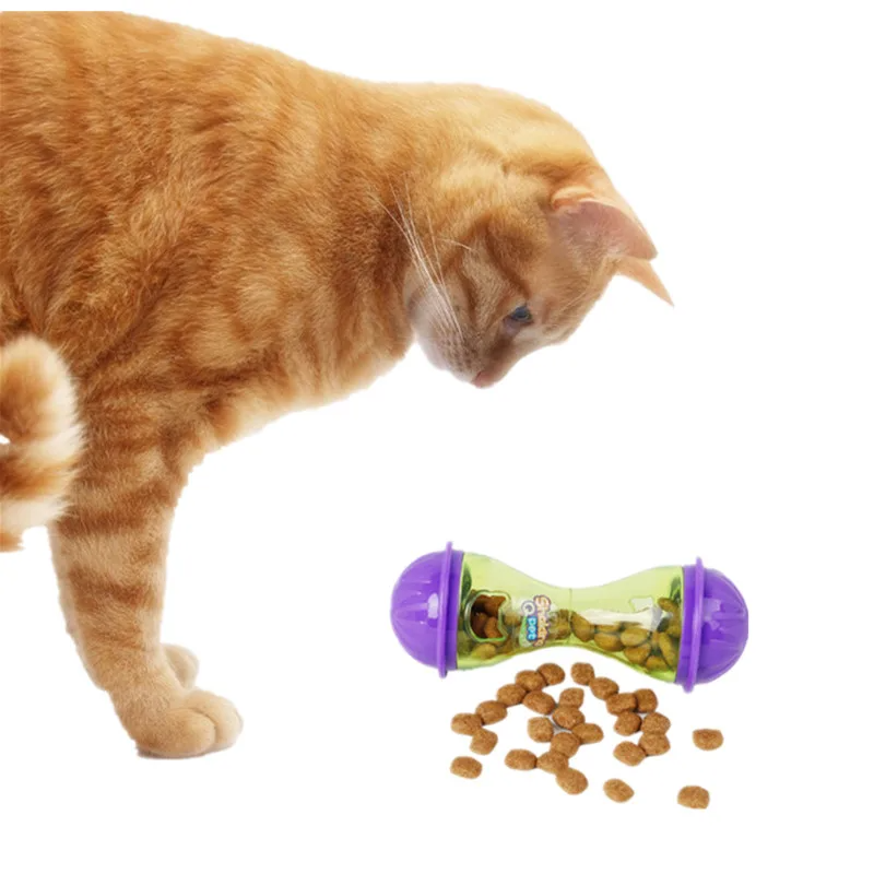Juguete interactivo dispensador de comida para gatos