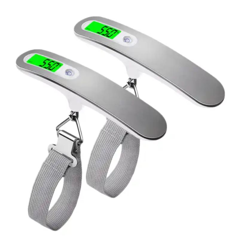 Pesa Digital Portátil para Maletas hasta 50kg | Viaje sin Sorpresas