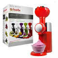 Mini maquina helados Swirlio caseros compacta fácil uso