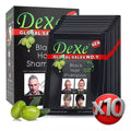 Shampoo cubre canas orgánico Dexe — caja 10 sachets
