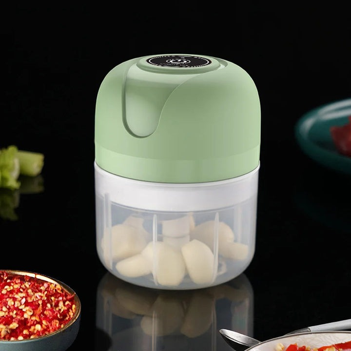 Procesador alimentos eléctrico portátil mini picador USB