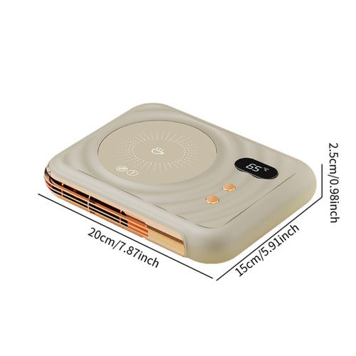 Plato calentador bebidas calientes USB hogar oficina