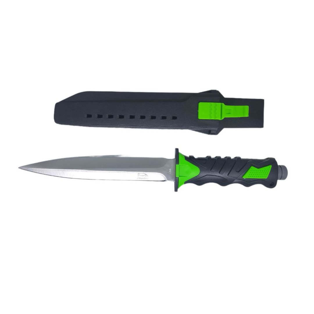Cuchillo Táctico De Buceo Funda Polimero