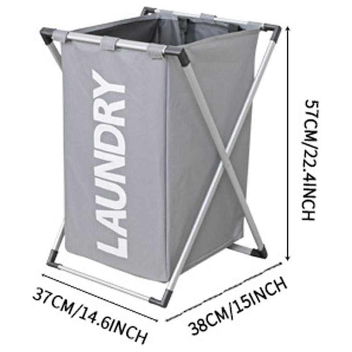 Canasto laundry plegable para hogar organización ropa