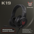 Audífonos gamer Onikuma K19 LED RGB micrófono PC consola