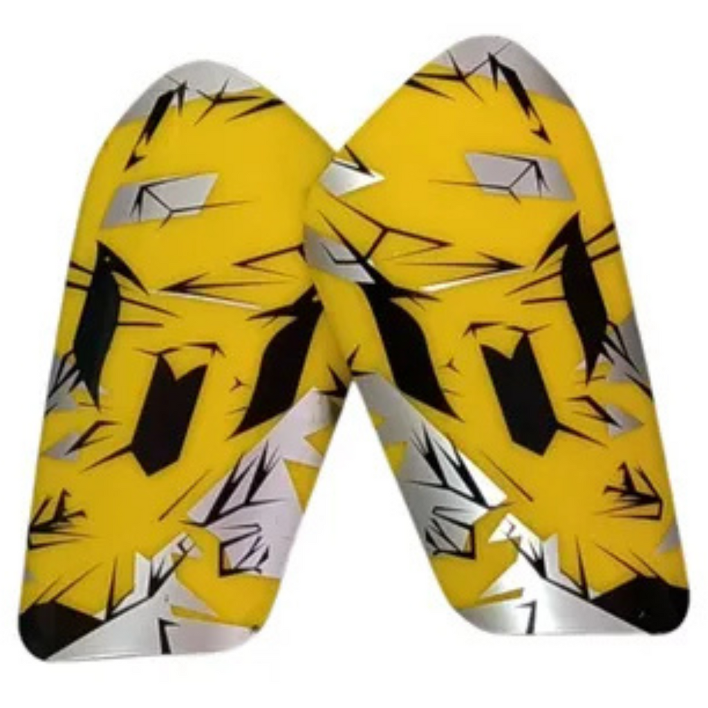 Canilleras Estilo Messi Amarillo
