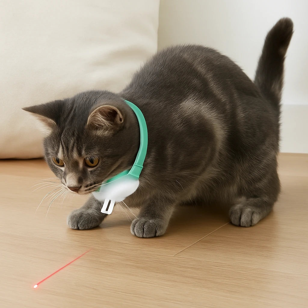 H - COLLAR CON LASER PARA MASCOTAS