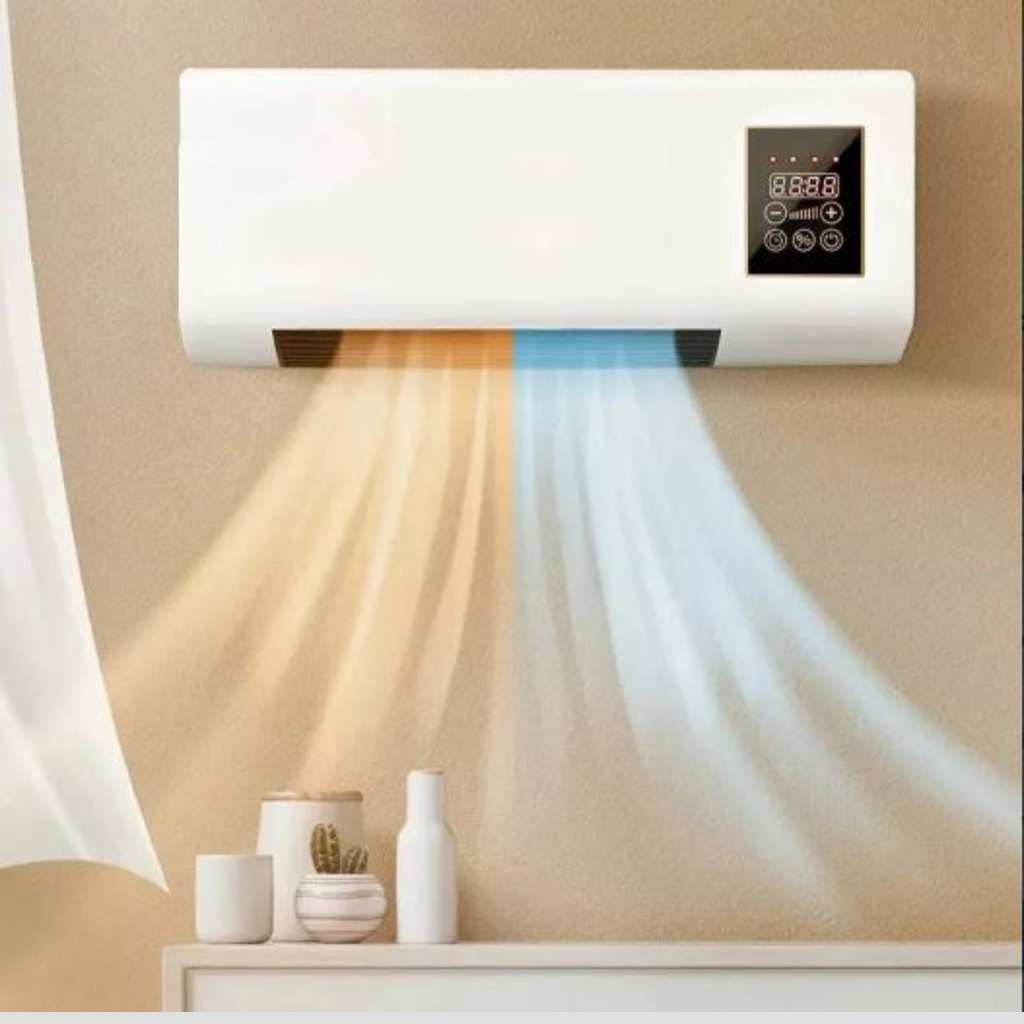 Calefactor pared — control remoto incluido
