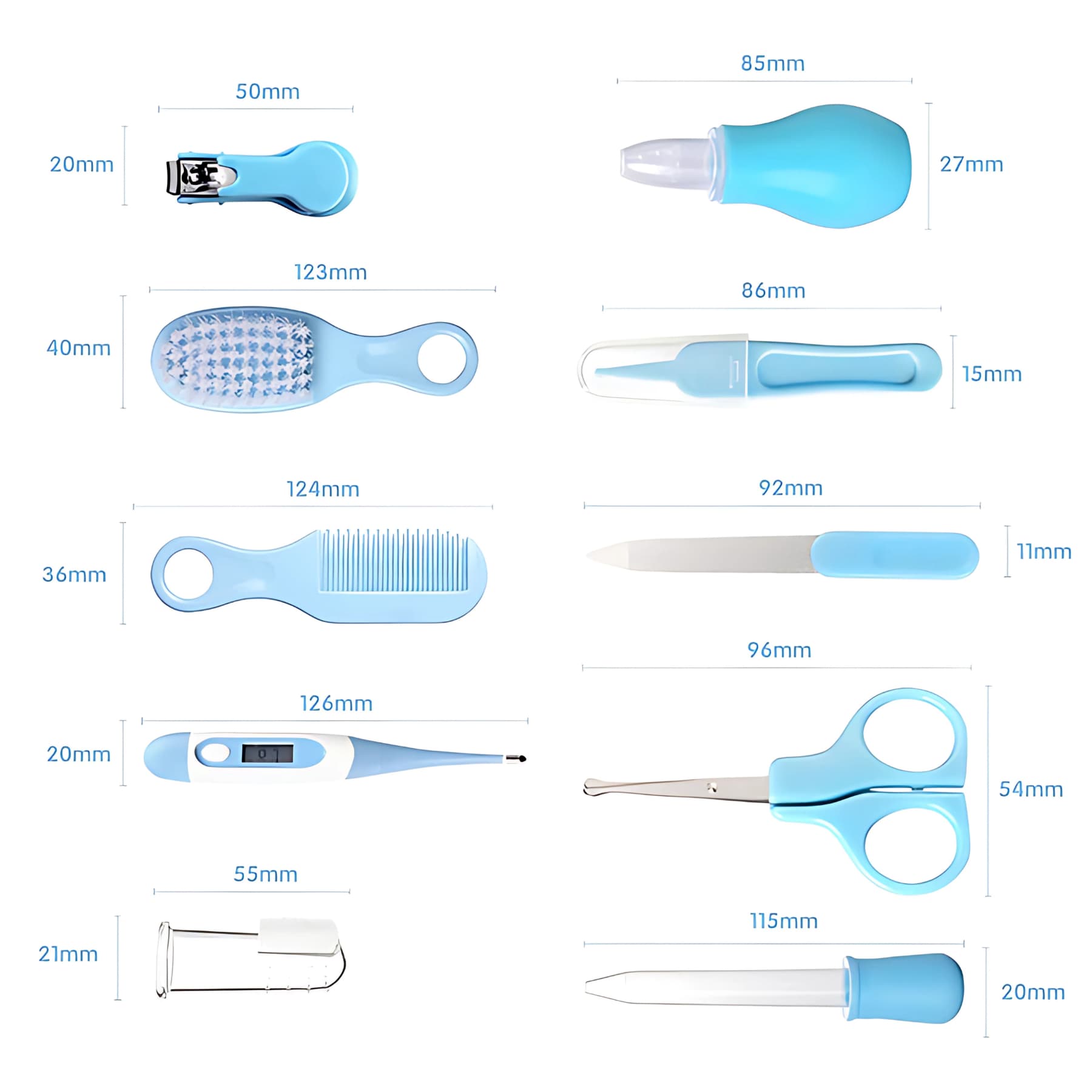 Set de Cuidado de Bebé 10 en 1 – Higiene