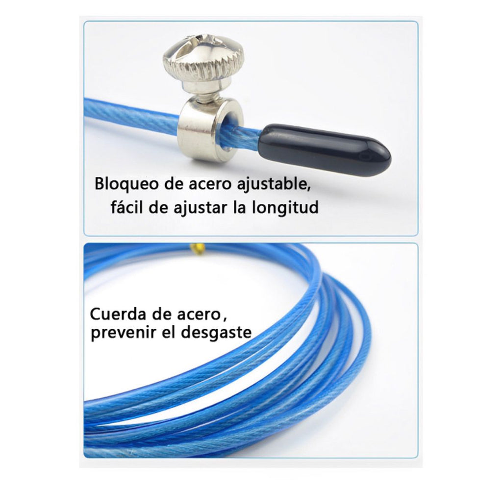 Cuerda de Saltar Profesional Regulable3m