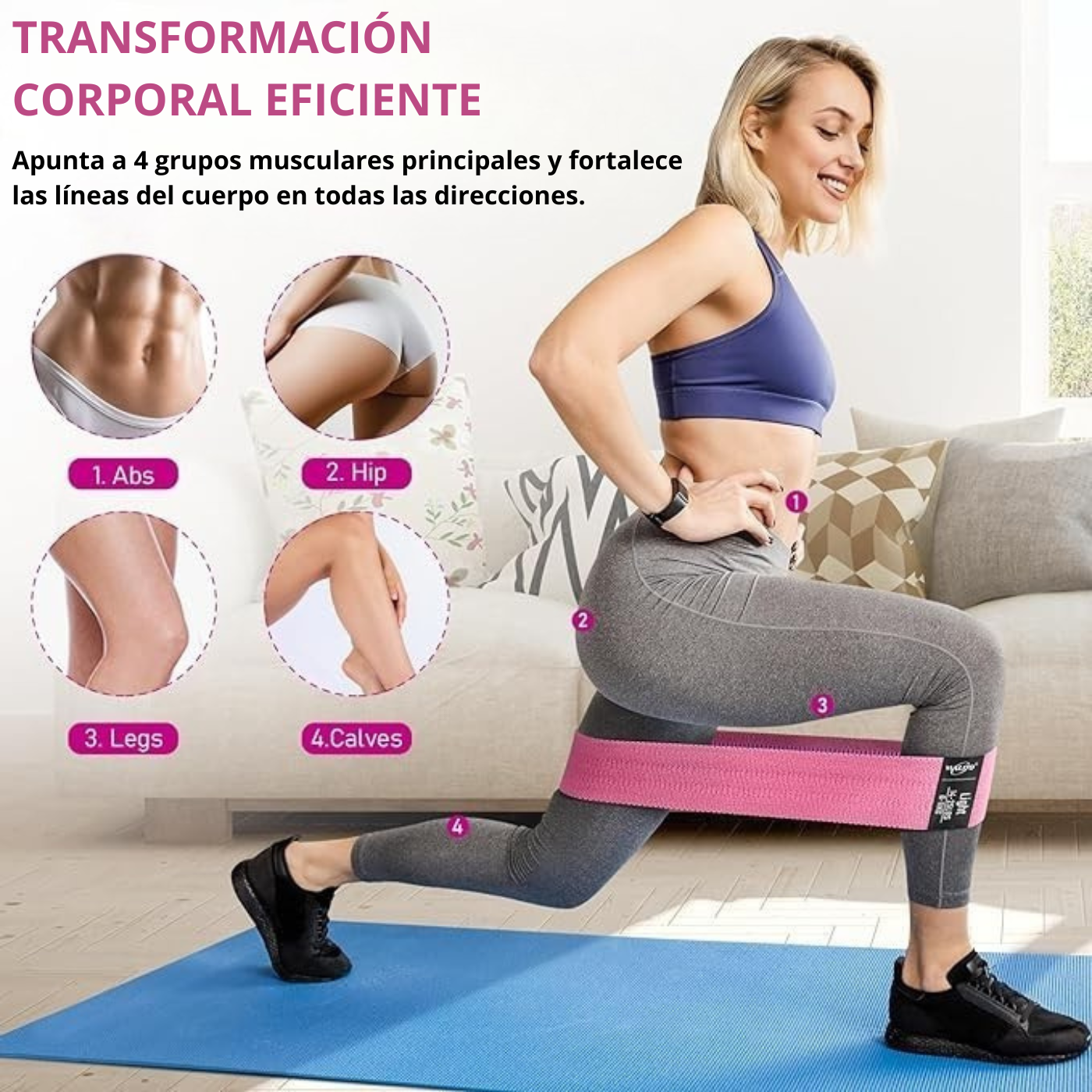 Set de Bandas de Resistencia x3