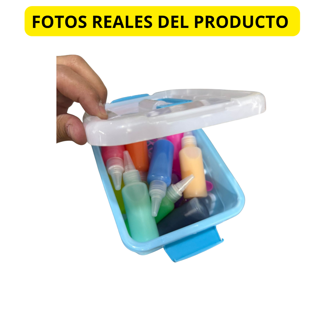 Kit Mágico Agua Moldes Pintura Niños