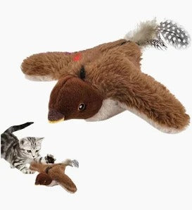 Juguete para gatos pajaro volador