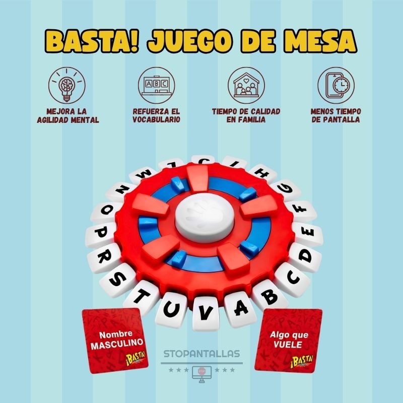 Q - Juego de mesa Basta
