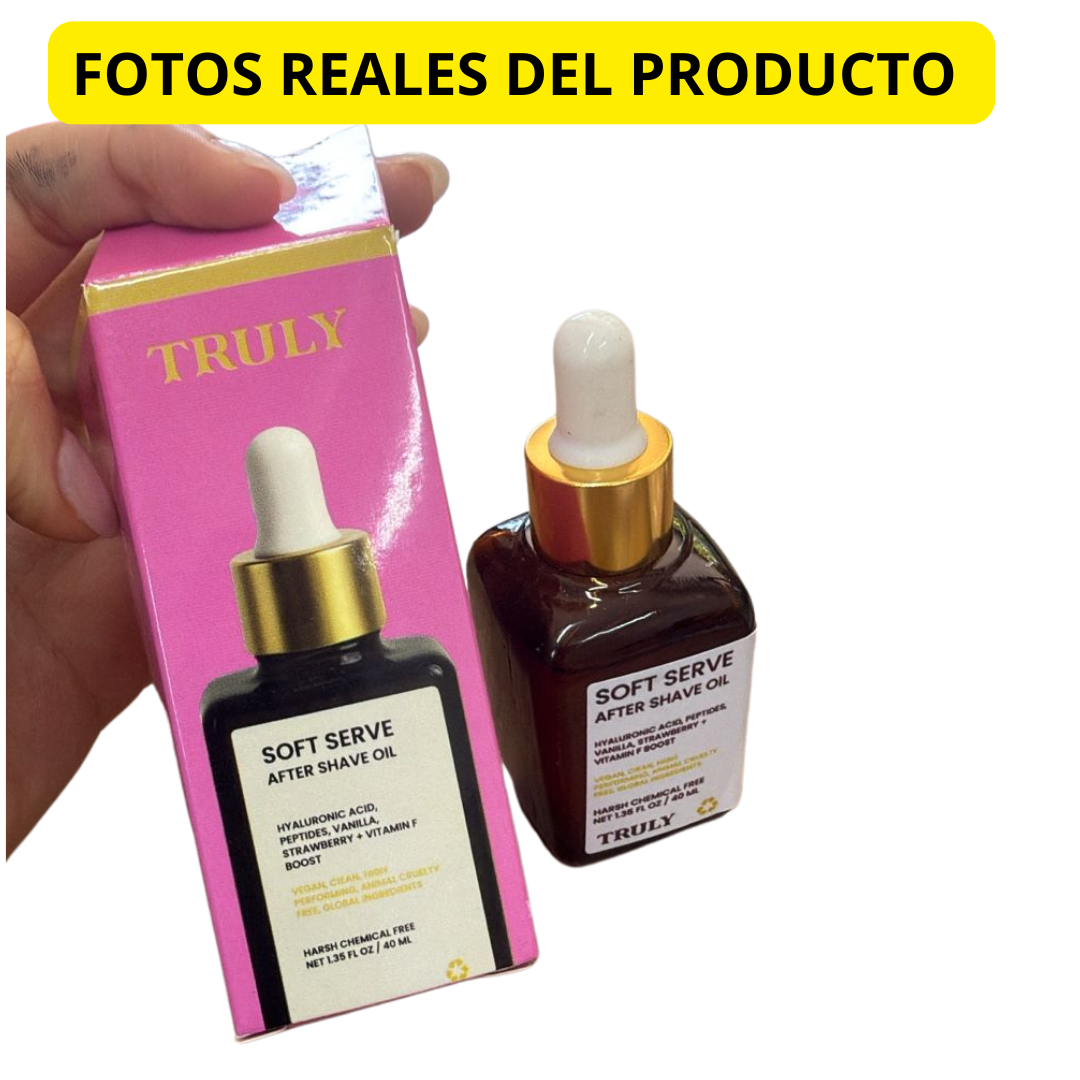 Aceite TRULY Piel Suave Post + CAJA