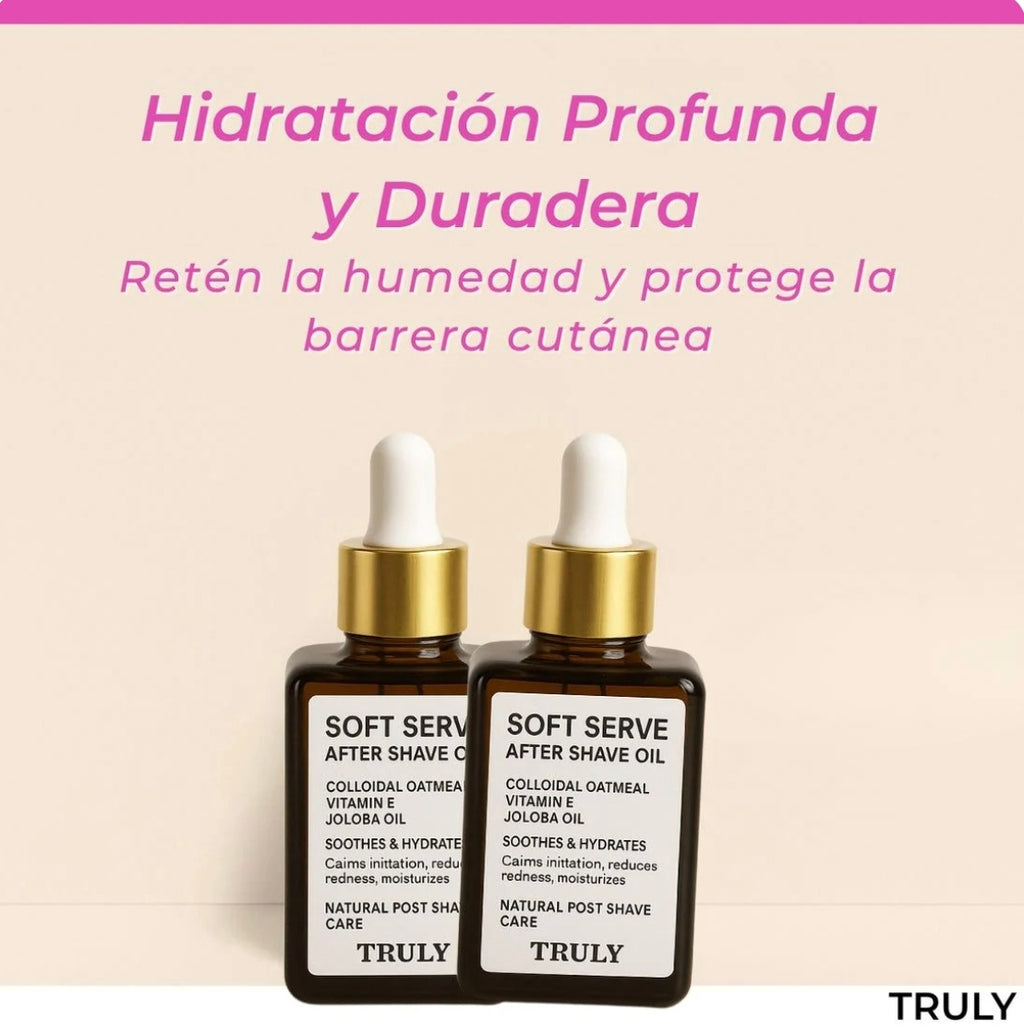Aceite TRULY Piel Suave Post + CAJA