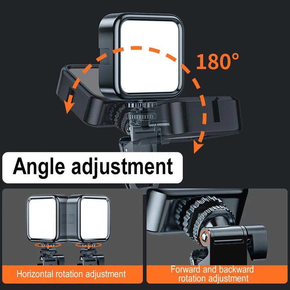 Mini anillo de luz LED para selfies