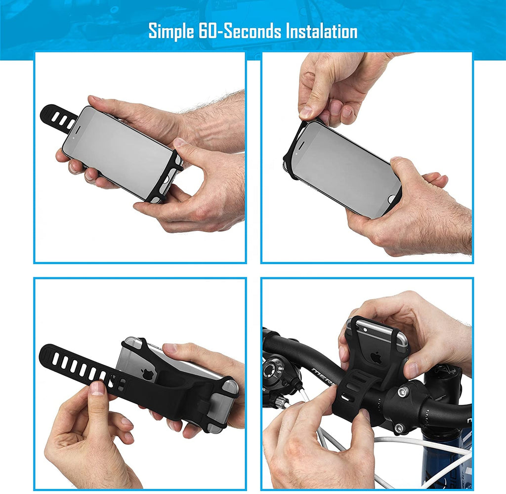 Soporte Teléfono Para Bicicleta Moto Ela