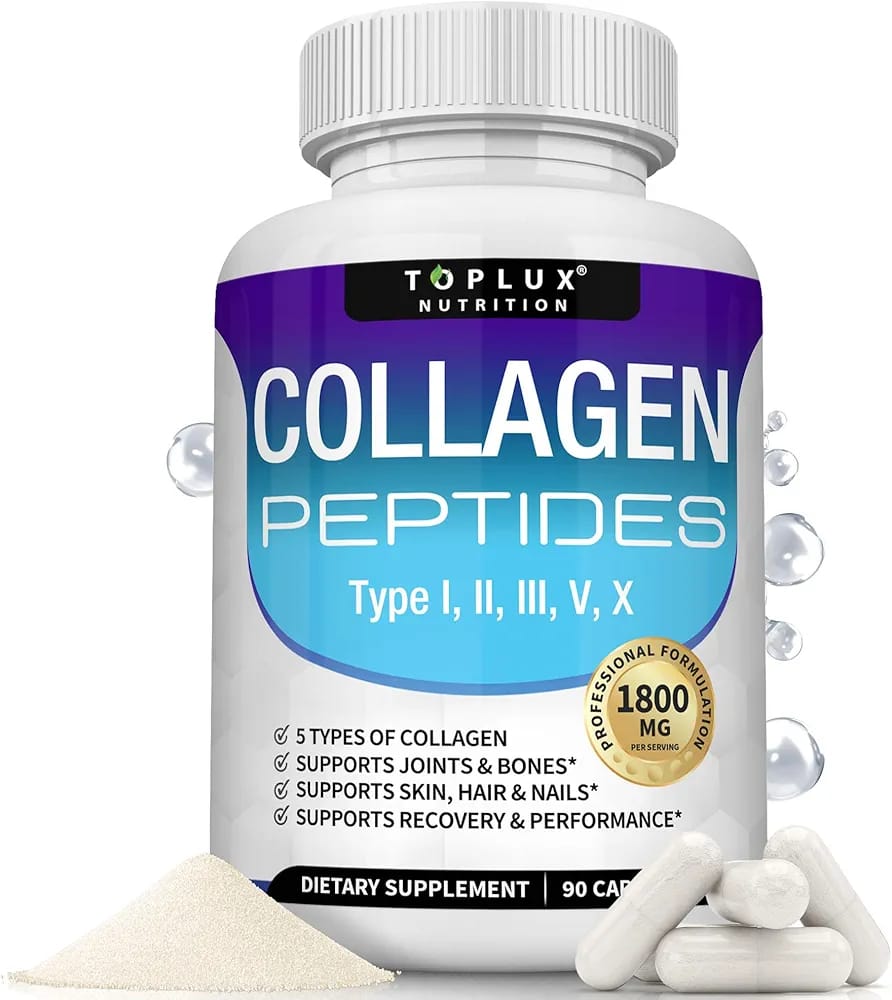 COLAGENO PEPTIDES I, II, III,V y X - cabello y uñas mas fuertes