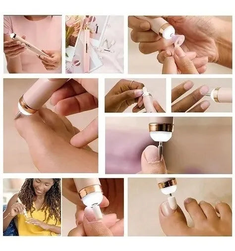 Pulidor Torno Esmeril De Uñas Recargable