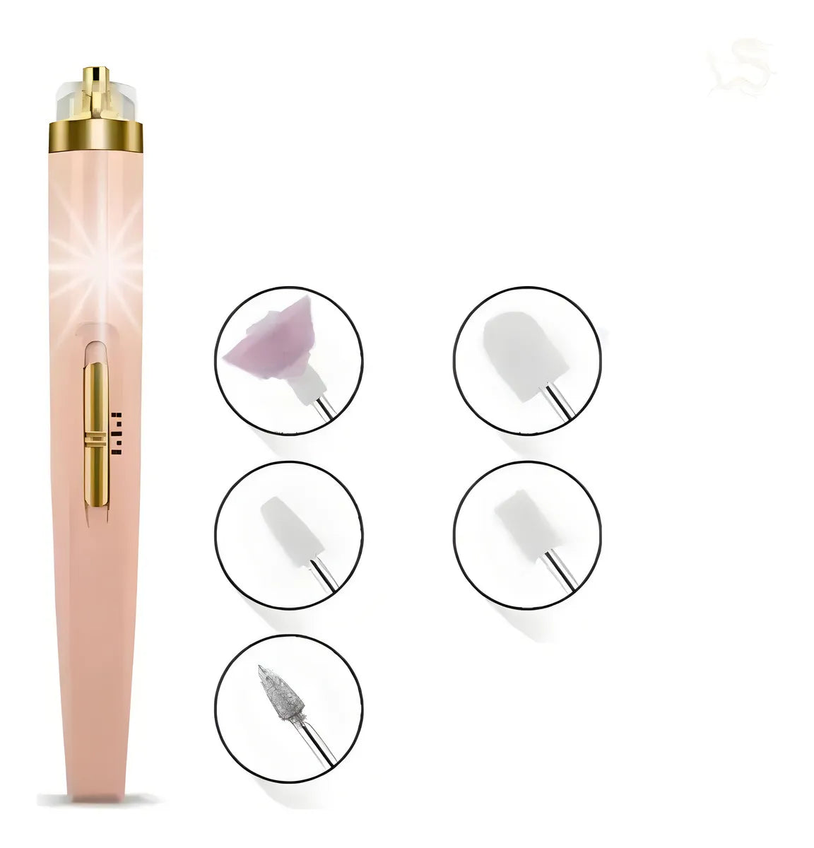 Pulidor Torno Esmeril De Uñas Recargable
