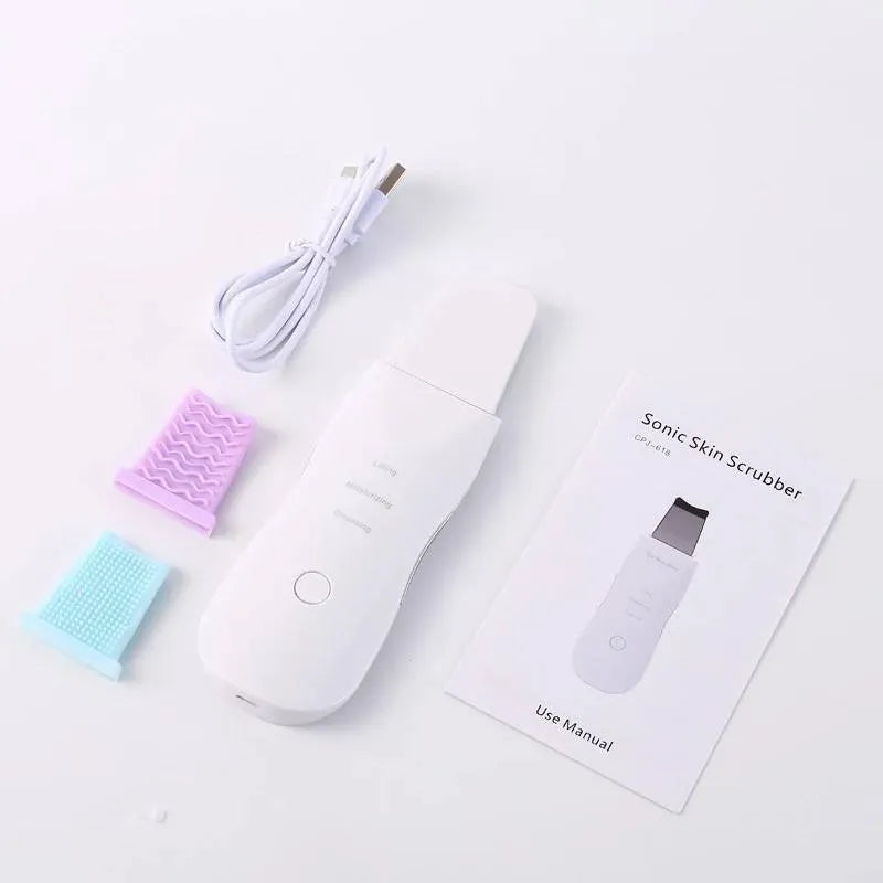 Paleta Ultrasónica Limpiador Facial