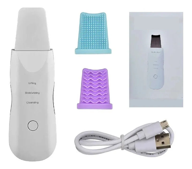 Paleta Ultrasónica Limpiador Facial