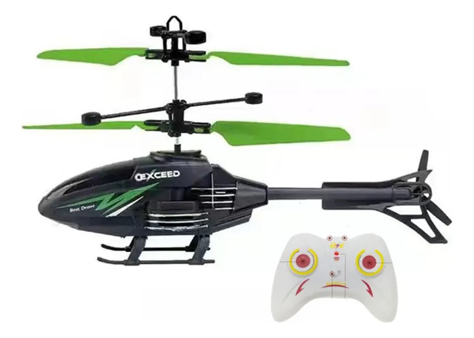 Helicóptero Volador Inducción Control