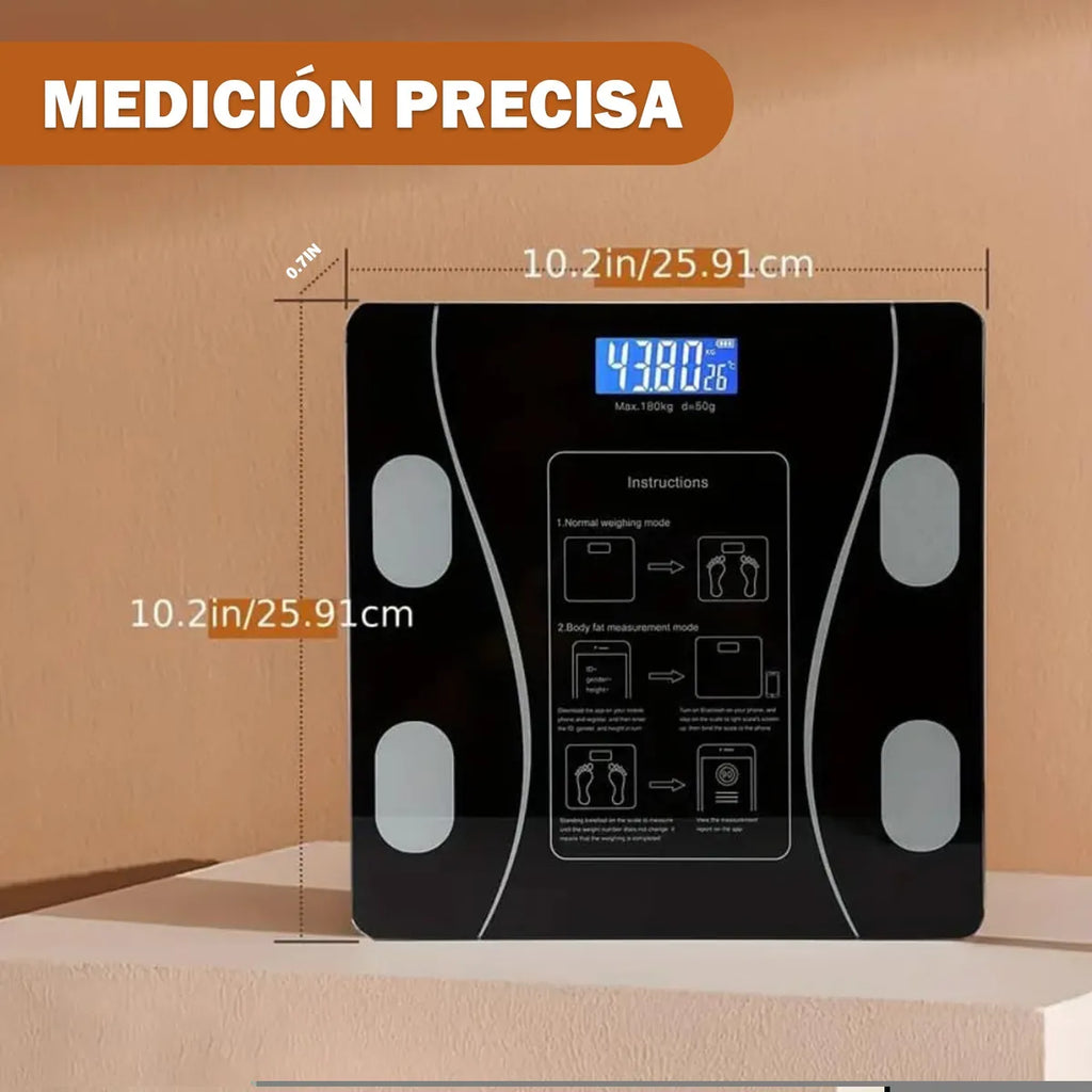 Pesa Digital De Bano Inteligente