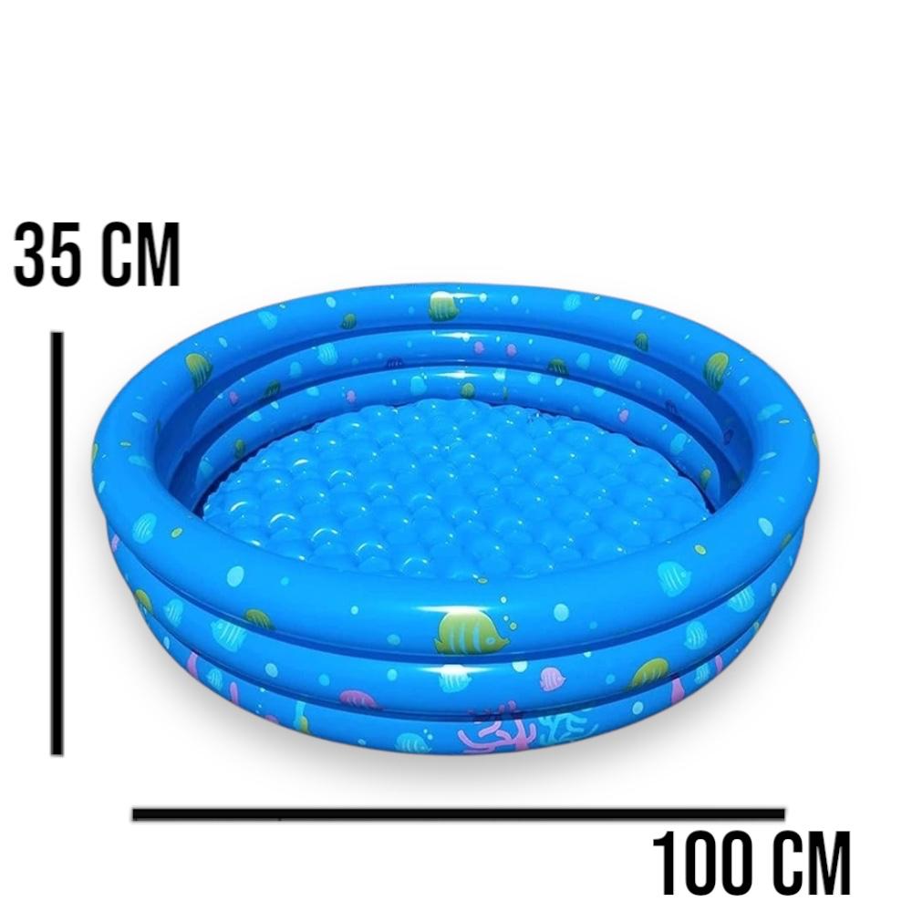 Piscina Inflable Redonda Niños 100x35 Cm