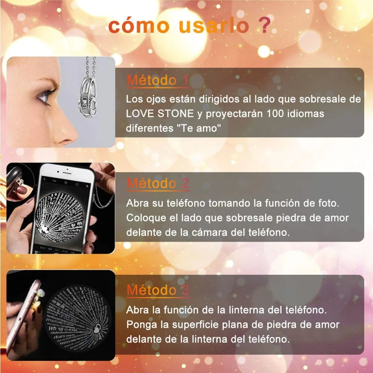 Collar+Dije Te Amo 100 Idiomas Parejas