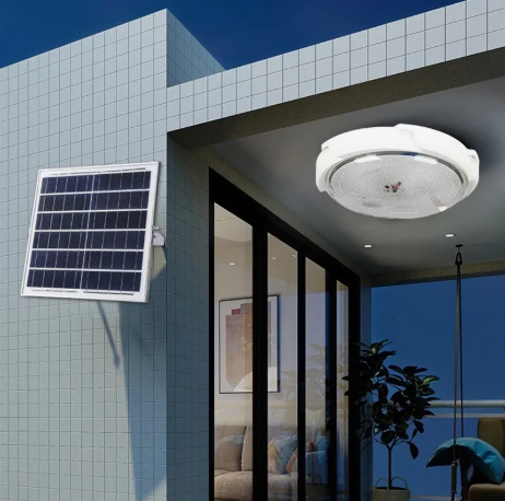 Lampara Plafon Redonda Solar 200W MCASA