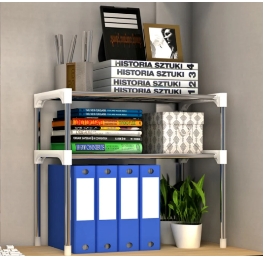 organizador doble acero