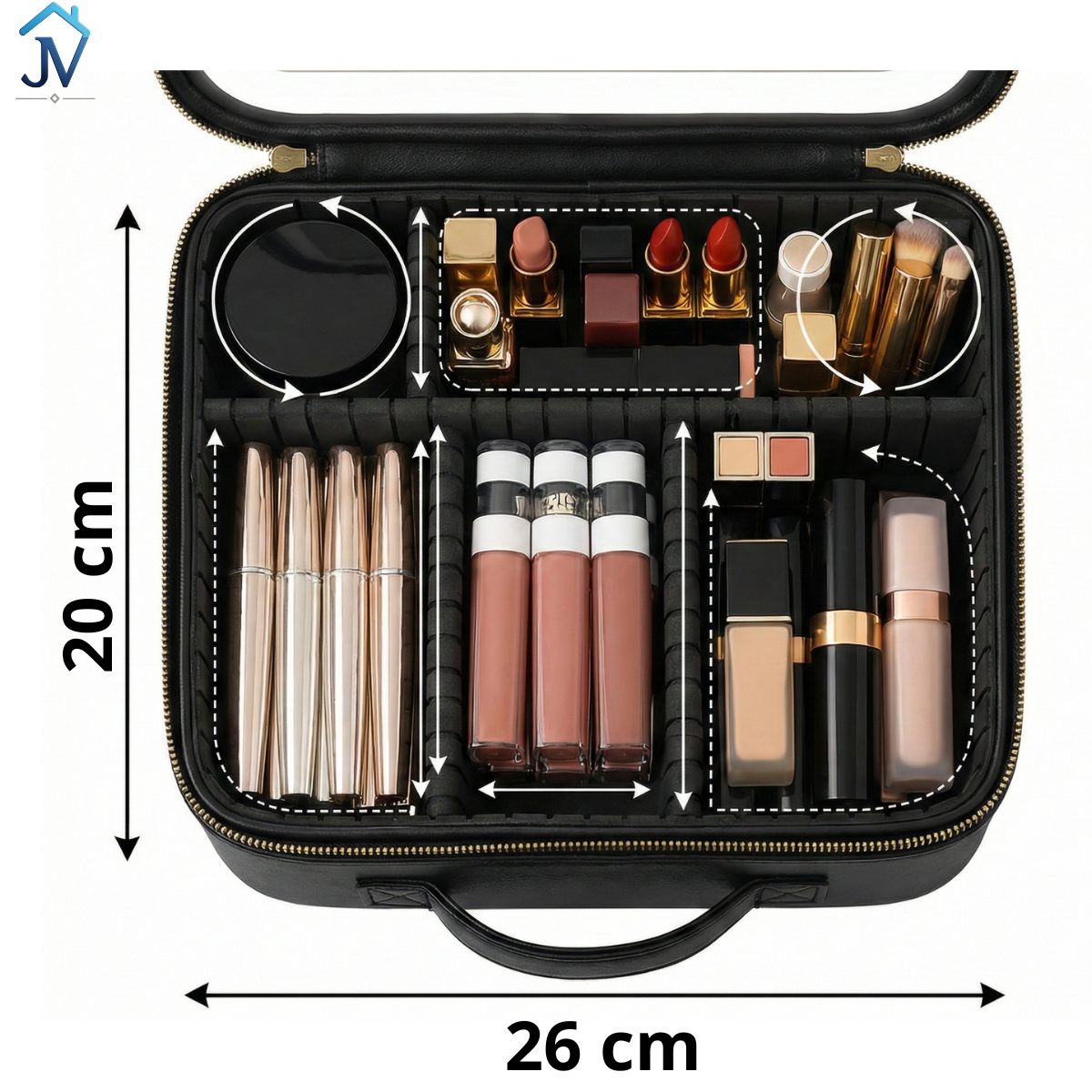 Cosmetiquero Maleta Maquillaje Portatil