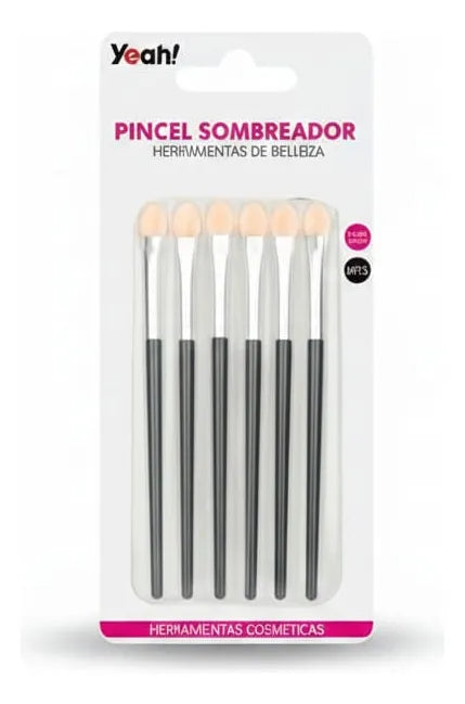 Set De 6 Pinceles Sombreador 1 Aplicador