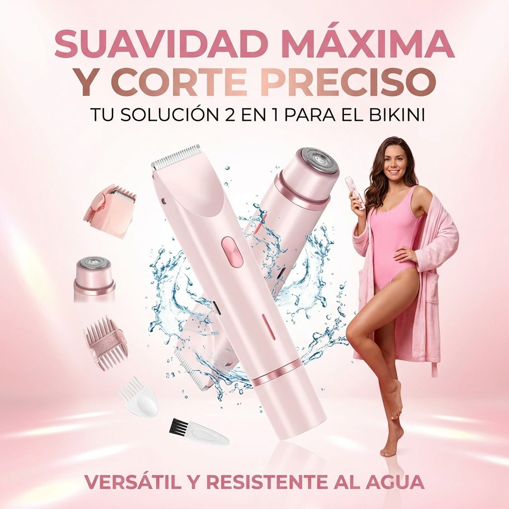Rasuradora femenina 2 en 1 — vista principal
