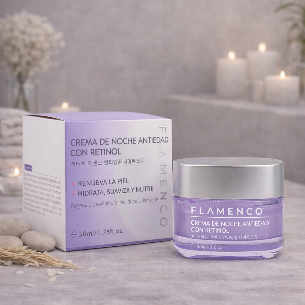 SkinCare Coreano Crema Retinol Dia/Noche