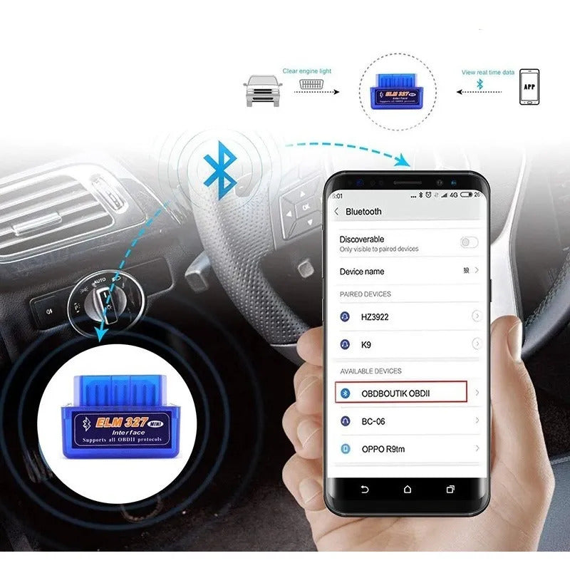 Scaner Automotriz Elm 327